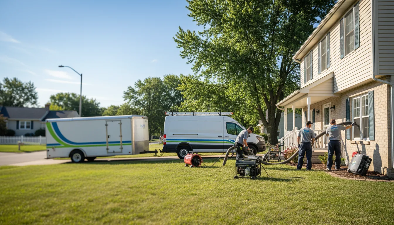 Flooded Basement Restoration And Cleanup With Repair in Dixon, WY near me